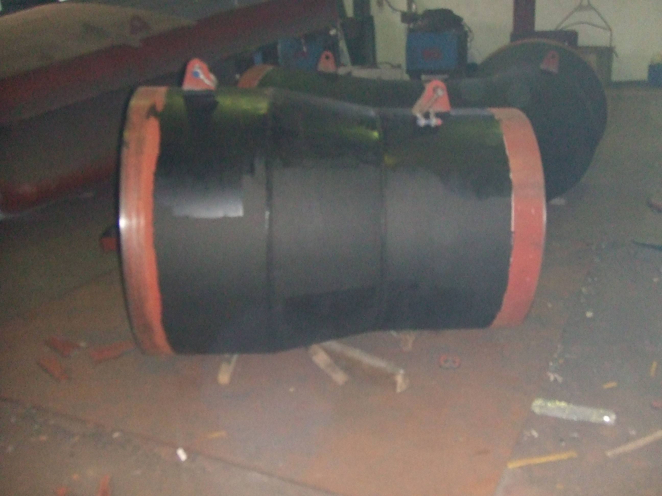 Fabricación y montaje de colector codo y transiciones